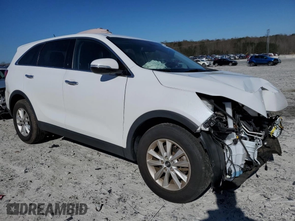 2020 Kia Sorento LX with VIN 5XYPG4A3XLG711889, listed as a Copart auction lot 49222015 with 23,435 mi miles and Salvage Title. Bid and sale history available at carsss.com. Image 4.