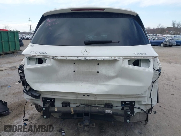 2020 Mercedes-Benz GLS 450 with VIN 4JGFF5KE2LA206879, listed as a IAAI auction lot 41851130 with 66,739 mi miles and . Bid and sale history available at DreamBid. Image 6.