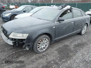 2006 Audi A6 with VIN WAUDG74F26N032963, listed as a IAAI auction lot 41366015 with 999,999 mi miles. Bid and sale history available at carsss.com. Image 2.