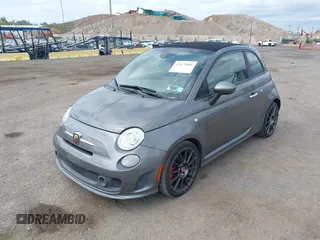 2013 FIAT 500 Abarth with VIN 3C3CFFJH3DT674482, listed as a IAAI auction lot 42675081 with 93,236 mi miles and . Bid and sale history available at DreamBid. Image 2.