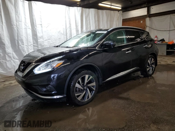 2016 Nissan Murano S z VIN 5N1AZ2MH2GN157124, wystawiony jako Copart lot #57713065 z przebiegiem 124 840 mil mil oraz Szkoda całkowita • Salvage title. Historia ofert i sprzedaży dostępna na DreamBid. Obrazek 1.