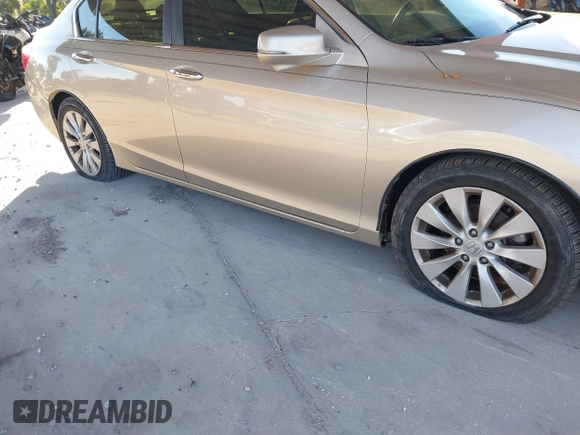 2014 Honda Accord EX-L with VIN 1HGCR2F81EA071349, listed as a IAAI auction lot 41847441 with 36,938 mi miles and . Bid and sale history available at DreamBid. Image 19.