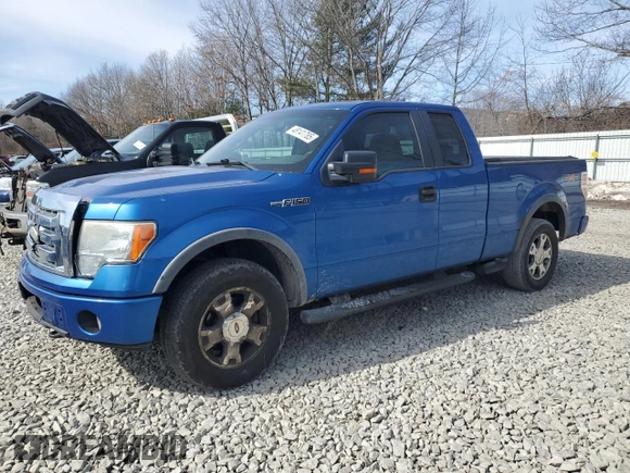 2009 Ford F-150 XL with VIN 1FTPX14V69KB51531, listed as a Copart auction lot 48141785 with 168,276 mi miles and Clean Title. Bid and sale history available at carsss.com. Image 1.