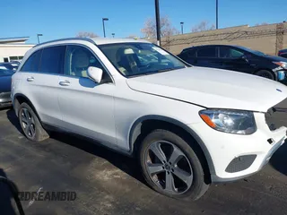 2018 Mercedes-Benz GLC with VIN WDC0G4JB3JV057181, listed as a IAAI auction lot 41830402 with 74,534 mi miles. Bid and sale history available at carsss.com. Image 13.