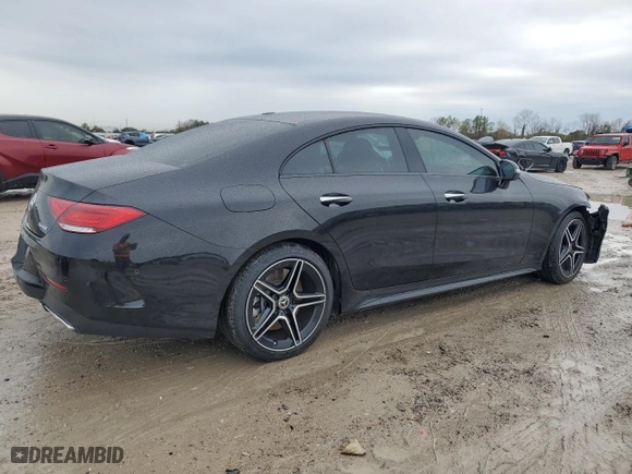 2023 Mercedes-Benz CLS with VIN W1K2J5KB4PA118662, listed as a Copart auction lot 88982655 with 11,622 mi miles and Salvage Title. Bid and sale history available at carsss.com. Image 3.