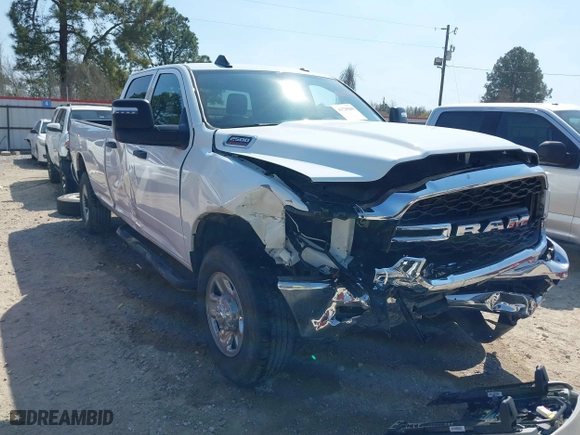 2024 Ram 2500 Tradesman with VIN 3C6UR5HJ1RG327380, listed as a IAAI auction lot 41729204 with 3,912 mi miles. Bid and sale history available at carsss.com. Image 1.