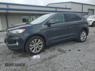 2021 Ford Edge Titanium with VIN 2FMPK4K94MBA18223, listed as a Copart auction lot 59091195 with 101,788 mi miles and Salvage title. Bid and sale history available at DreamBid. Image 1.