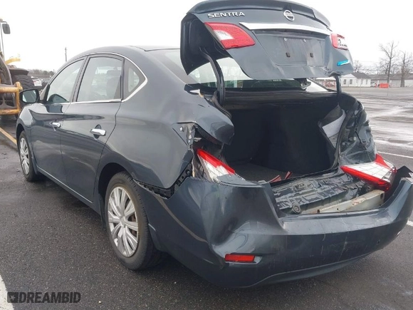 2013 Nissan Sentra SR with VIN 3N1AB7AP4DL771138, listed as a IAAI auction lot 41815938 with 100,529 mi miles. Bid and sale history available at carsss.com. Image 3.