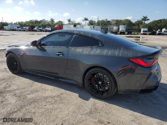 2021 BMW M4 Competition with VIN WBS33AZ05MCG69989, listed as a Copart auction lot 51356855 with 35,654 mi miles and Salvage Title. Bid and sale history available at carsss.com. Image 2.