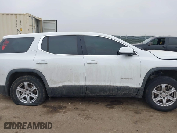 2017 GMC Acadia SLE with VIN 1GKKNRLA7HZ105178, listed as a IAAI auction lot 41814522 with 185,085 mi miles and . Bid and sale history available at DreamBid. Image 14.