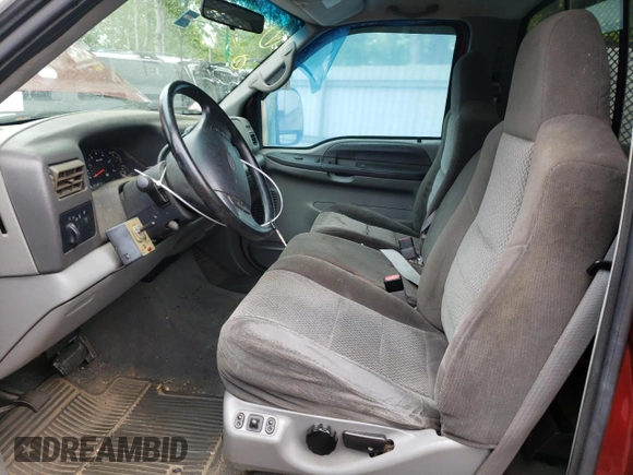 2002 Ford F-350 XL with VIN 1FTSF31L72EC07752, listed as a Copart auction lot 53464854 with 105,485 mi miles and Non Repairable. Bid and sale history available at DreamBid. Image 7.