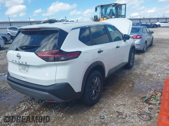 2023 Nissan Rogue S with VIN 5N1BT3AA8PC855977, listed as a IAAI auction lot 42147521 with 78,751 mi miles and . Bid and sale history available at DreamBid. Image 4.