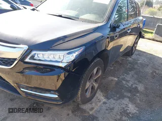 2016 Acura MDX with VIN 5FRYD3H25GB014565, listed as a IAAI auction lot 41678737 with 101,682 mi miles. Bid and sale history available at carsss.com. Image 6.