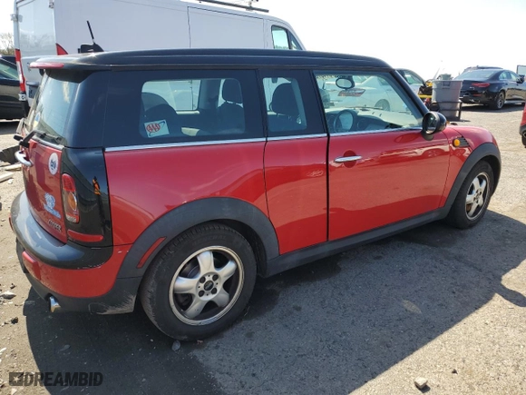 2010 MINI Cooper Clubman with VIN WMWML3C52ATX51812, listed as a Copart auction lot 51457635 with 84,719 mi miles and Salvage Title. Bid and sale history available at carsss.com. Image 3.