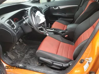 2015 Honda Civic Si z VIN 2HGFB6E51FH701373, wystawiony jako Copart lot #55479555 z przebiegiem Nie podano mil oraz Szkoda całkowita • Salvage title. Historia ofert i sprzedaży dostępna na DreamBid. Obrazek 7.
