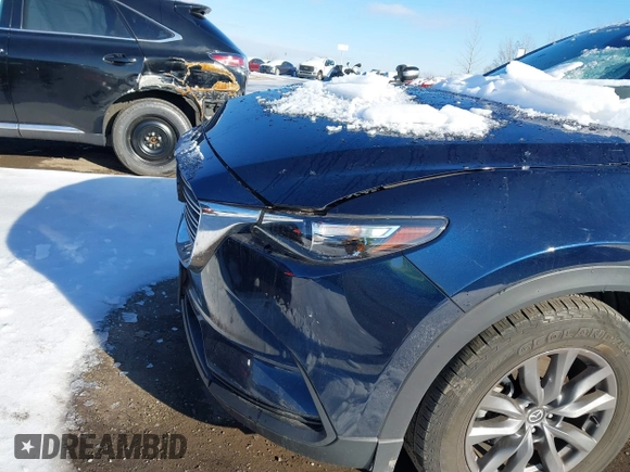 2022 Mazda CX-9 Sport with VIN JM3TCBBY3N0604529, listed as a IAAI auction lot 41482183 with 16,814 mi miles. Bid and sale history available at carsss.com. Image 21.