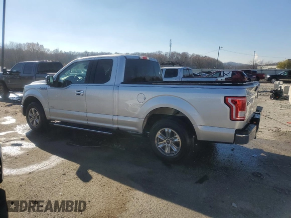 2015 Ford F-150 XL with VIN 1FTEX1CP0FKF14279, listed as a Copart auction lot 82158104 with 112,748 mi miles and Salvage Title. Bid and sale history available at carsss.com. Image 2.
