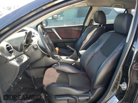 2012 Mazda 3 Mazdaspeed3 Touring with VIN JM1BL1L43C1672881, listed as a Copart auction lot 45679505 with 127,856 mi miles and Salvage Title. Bid and sale history available at DreamBid. Image 7.