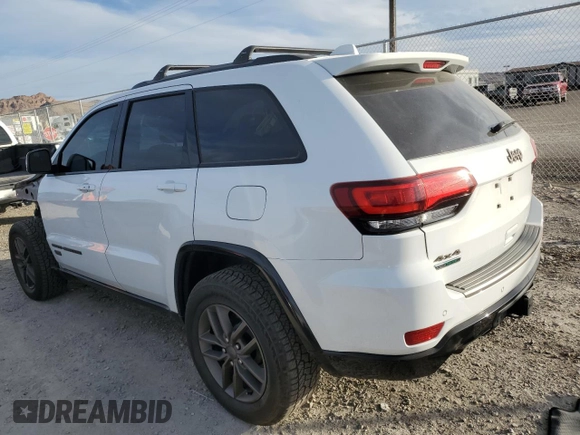 2016 Jeep Grand Cherokee Limited with VIN 1C4RJFBM6GC393714, listed as a Copart auction lot 81160023 with 93,630 mi miles and . Bid and sale history available at DreamBid. Image 2.
