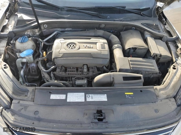 2016 Volkswagen Passat 1.8T S with VIN 1VWAS7A36GC034286, listed as a Copart auction lot 44319205 with 133,841 mi miles and Salvage Title. Bid and sale history available at carsss.com. Image 11.