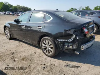 2013 Infiniti M37 with VIN JN1BY1AR7DM602061, listed as a Copart auction lot 59497154 with 124,179 mi miles and Non Repairable. Bid and sale history available at carsss.com. Image 2.