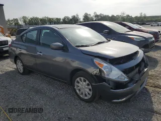 2016 Nissan Versa SV with VIN 3N1CN7AP3GL904900, listed as a Copart auction lot 55420655 with 134,521 mi miles and Salvage title. Bid and sale history available at DreamBid. Image 4.