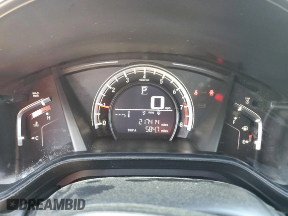 2019 Honda CR-V LX with VIN 2HKRW6H32KH211682, listed as a Copart auction lot 48487605 with 217,414 mi miles and Non Repairable. Bid and sale history available at DreamBid. Image 9.