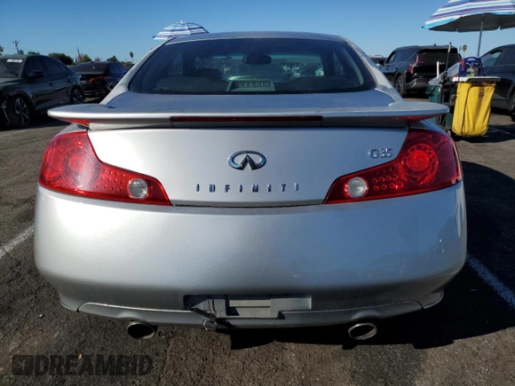2005 Infiniti G35 Coupe with VIN JNKCV54E25M425042, listed as a Copart auction lot 80864094 with 153,801 mi miles and Salvage Title. Bid and sale history available at carsss.com. Image 6.