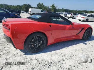 2016 Chevrolet Corvette 1LT with VIN 1G1YB3D70G5116617, listed as a Copart auction lot 68069174 with 70,817 mi miles and Salvage Title. Bid and sale history available at carsss.com. Image 3.