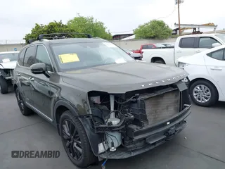 2022 Kia Telluride SX with VIN 5XYP54HC0NG211061, listed as a IAAI auction lot 42337734 with 95,554 mi miles and . Bid and sale history available at DreamBid. Image 1.