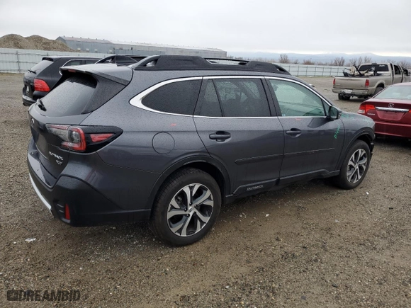 2022 Subaru Outback Limited XT with VIN 4S4BTGND6N3244242, listed as a Copart auction lot 44070685 with 17,111 mi miles and Salvage Title. Bid and sale history available at carsss.com. Image 3.
