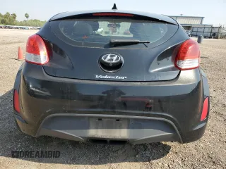 2017 Hyundai Veloster Value Edition with VIN KMHTC6AD8HU321437, listed as a Copart auction lot 51424715 with 59,018 mi miles and Salvage Title. Bid and sale history available at carsss.com. Image 6.