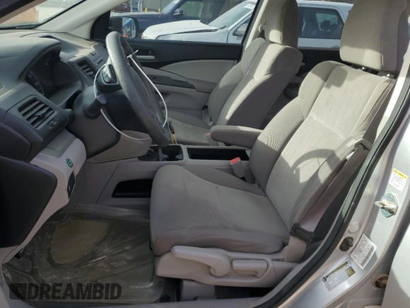 2013 Honda CR-V LX with VIN 2HKRM4H39DH659155, listed as a Copart auction lot 49257105 with 156,412 mi miles and Salvage Title. Bid and sale history available at DreamBid. Image 7.
