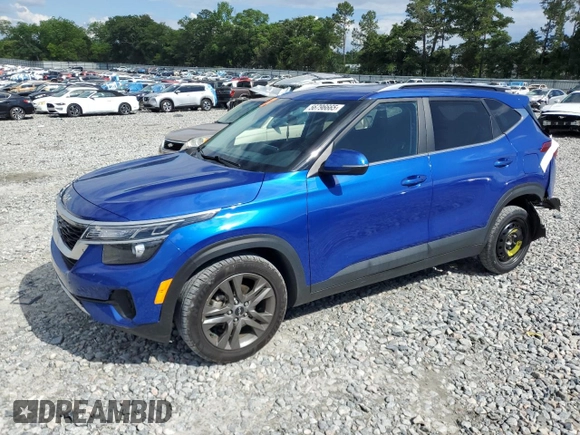 2023 Kia Seltos S z VIN KNDEU2AA7P7410521, wystawiony jako Copart lot #56796665 z przebiegiem 33 412 mil mil oraz Szkoda całkowita • Salvage title. Historia ofert i sprzedaży dostępna na DreamBid. Obrazek 1.