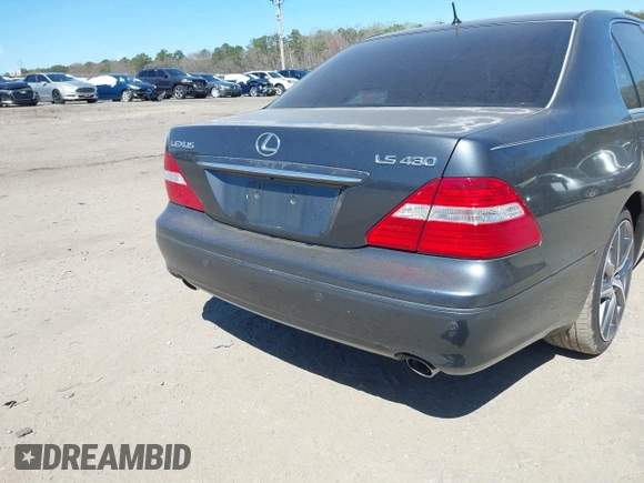 2005 Lexus LS 430 with VIN JTHBN36F455014614, listed as a IAAI auction lot 41825696 with Not Provided miles and . Bid and sale history available at DreamBid. Image 16.