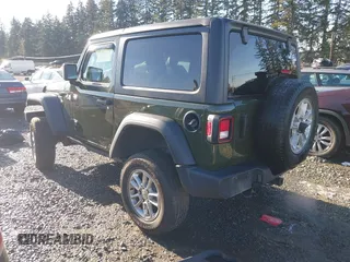 2021 Jeep Wrangler Sport S with VIN 1C4GJXAN0MW647662, listed as a IAAI auction lot 41336264 with 41,612 mi miles and . Bid and sale history available at DreamBid. Image 3.