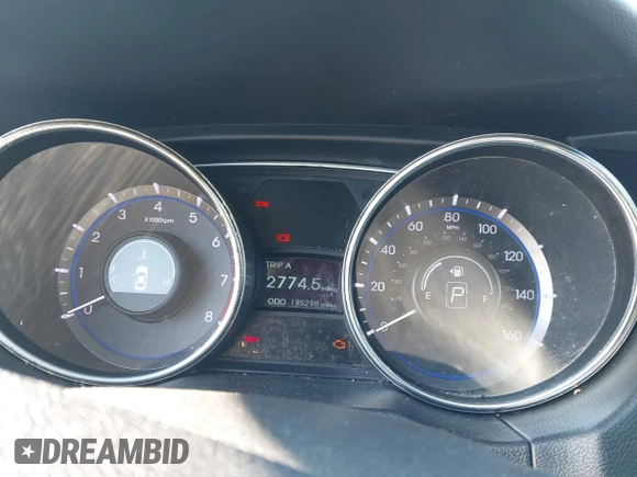2011 Hyundai Sonata SE with VIN 5NPEC4AC3BH133760, listed as a IAAI auction lot 41675064 with 195,298 mi miles. Bid and sale history available at carsss.com. Image 7.