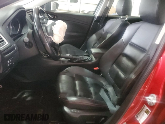 2014 Mazda 6 i Grand Touring with VIN JM1GJ1W63E1125735, listed as a Copart auction lot 48177725 with Not Provided miles and Salvage Title. Bid and sale history available at DreamBid. Image 7.