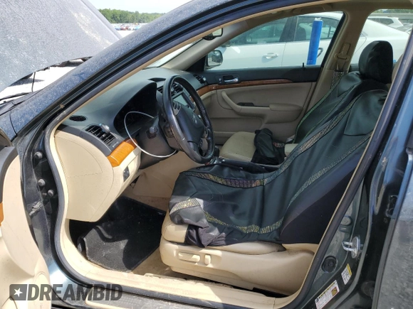 2006 Acura TSX Navi with VIN JH4CL969X6C021927, listed as a Copart auction lot 63822245 with 139,679 mi miles and Salvage title. Bid and sale history available at DreamBid. Image 7.