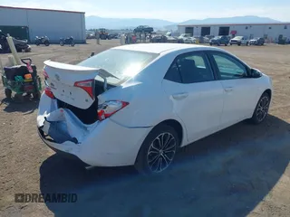 2016 Toyota Corolla L with VIN 2T1BURHEXGC487029, listed as a IAAI auction lot 42767508 with 200,878 mi miles and . Bid and sale history available at DreamBid. Image 4.