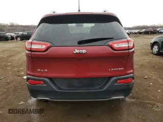 2016 Jeep Cherokee Limited with VIN 1C4PJMDB4GW308357, listed as a Copart auction lot 49717565 with 98,563 mi miles and Salvage Title. Bid and sale history available at carsss.com. Image 6.