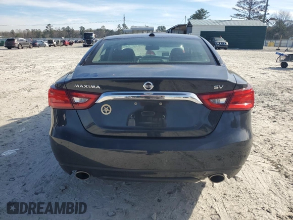 2017 Nissan Maxima SV with VIN 1N4AA6AP3HC431173, listed as a Copart auction lot 49518425 with 77,870 mi miles and Salvage Title. Bid and sale history available at DreamBid. Image 6.