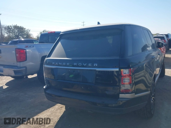 2016 Land Rover Range Rover Autobiography with VIN SALGV2EF5GA303264, listed as a IAAI auction lot 41133721 with 129,041 mi miles and . Bid and sale history available at DreamBid. Image 17.