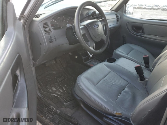 2005 Ford Ranger XL with VIN 1FTYR10U45PA93685, listed as a Copart auction lot 45665565 with 47,837 mi miles and Clean Title. Bid and sale history available at carsss.com. Image 8.