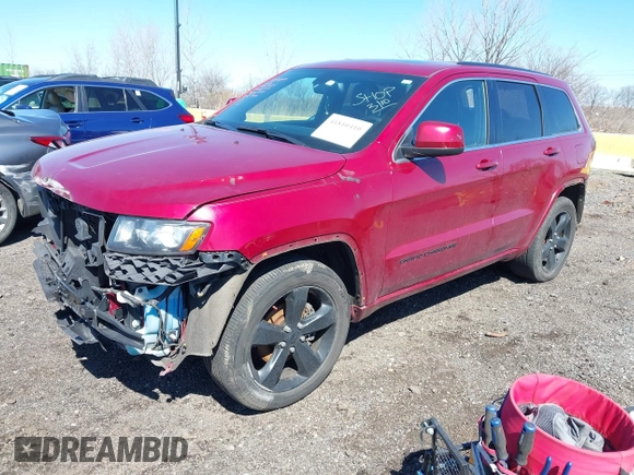 2015 Jeep Grand Cherokee Laredo with VIN 1C4RJFAG5FC659962, listed as a IAAI auction lot 41810410 with 109,141 mi miles. Bid and sale history available at carsss.com. Image 2.