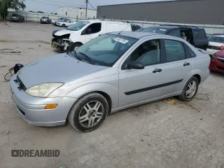 2002 Ford Focus LX with VIN 1FAFP33P72W253645, listed as a Copart auction lot 60927205 with 199,662 mi miles and Salvage title. Bid and sale history available at DreamBid. Image 1.