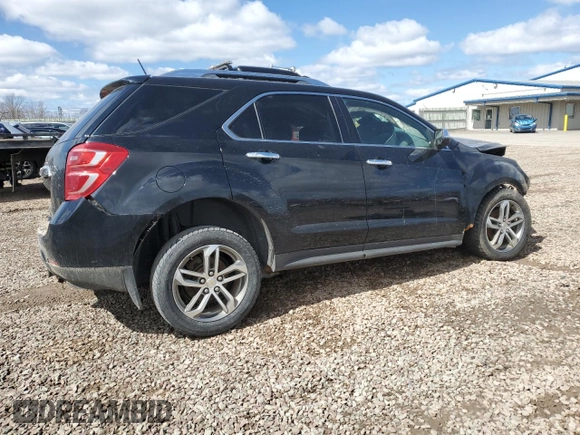 2017 Chevrolet Equinox Premier z VIN 2GNFLGEK9H6187463, wystawiony jako Copart lot #58006975 z przebiegiem Nie podano mil oraz Nie do naprawy • Non repairable. Historia ofert i sprzedaży dostępna na DreamBid. Obrazek 3.