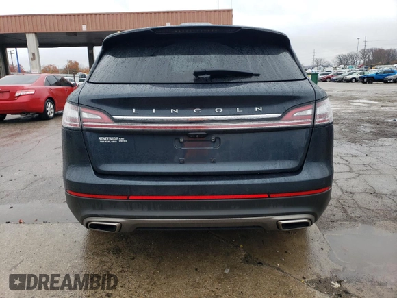 2021 Lincoln Nautilus Standard with VIN 2LMPJ6J96MBL02571, listed as a Copart auction lot 81578344 with 86,622 mi miles and Salvage title. Bid and sale history available at DreamBid. Image 6.