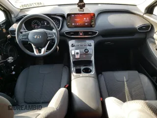 2021 Hyundai Santa Fe SE with VIN 5NMS14AJXMH336992, listed as a Copart auction lot 48776205 with 43,217 mi miles and Salvage Title. Bid and sale history available at carsss.com. Image 8.