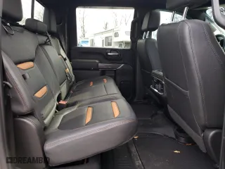 2023 GMC Sierra 2500HD AT4 with VIN 1GT49PE70PF187396, listed as a Copart auction lot 43544445 with 27,432 mi miles and Salvage Title. Bid and sale history available at carsss.com. Image 10.